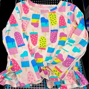 Ruffle butts swim set